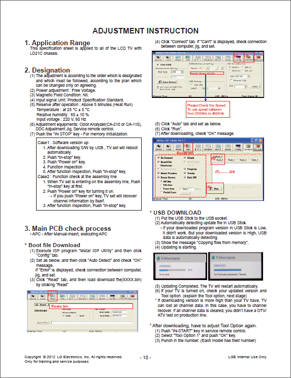 LG LCD TV 26CS460 26CS460S 26CS460T Service Manual-2